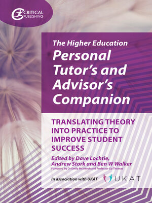 cover image of The Higher Education Personal Tutors and Advisors Companion